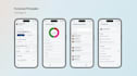 design mobile application interfaces with an intuitive and easy to use