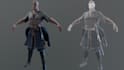 retopologise your character and props