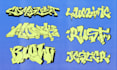 design a custom graffiti font or logo for your brand or band