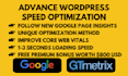 speed up wordpress website for google page insights