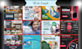 be a facebook ads manager and fb ad copy image design