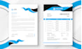 design letterhead, invoice, and stationery for your business
