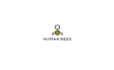 design excellent strange human bee logo