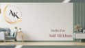 design logo and google meet, zoom virtual background