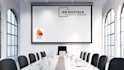 design zoom virtual background with your company logo