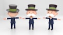3d character modeling, texturing, rigging and animations