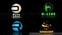 create 3d rotating logo animation with unlimited loop