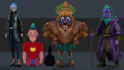 draw character game concept art
