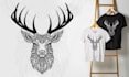 design concept art for tshirt and poster prints
