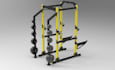 design gym equipment on 3d