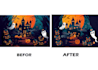 do vector tracing, vectorize image, recreate, redraw logo