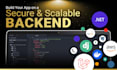do backend development for web apps and API development