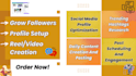 be your social media manager and content creator