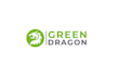 green dragon logo food design