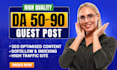 publish high da guest posts on real traffic sites