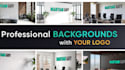 design office mockup and custom zoom virtual backgrounds
