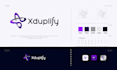 do technology cyber security crypto modern tech saas IT startup website app logo