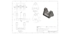 2d to 3d model cad mechanical design using fusion 360, solidworks, creo, autocad