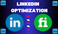 create a fully optimized linkedin profile