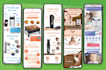 create an arabic dropify landing page design