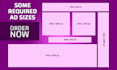 design animated GIF banner ads, flyers, HTML5 google display ads