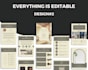 provide a professional airbnb book template for airbnb