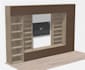 create a media, TV unit with ikea software
