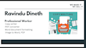 provide expert data entry, PDF conversion, and copywriting services