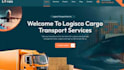 design logistics website, dispatch, freight, moving company website