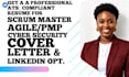 prepare a scrum master resume, an agile resume, and a scrum master job