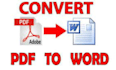 efficiently convert PDF to ms word fast and accurate service