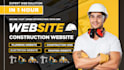 make responsive, static website or HTML, CSS landing page portfolio website