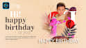 design birthday banner, invitation card any customize theme