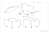 do furniture technical drawing with autocad