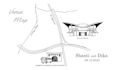 make a custom wedding map illustration