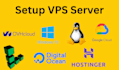 setup windows, linux vps, dedicated server on ovh, digitalocean,vultr,AWS linode