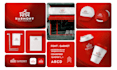 design premium logo and branding kit with brand identity