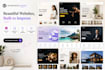 design clean and responsive wordpress website
