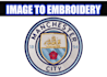 do embroidery digitizing, 3d puff, flat, convert to pes, dst, jef, hus