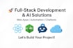 build full stack saas web app ai chatbot with mern react node nextjs mcp server