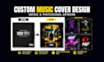 design professional album cover art for music artists and spotify