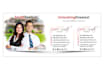 design clickable email signature with animated logo for gmail, outlook