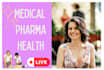 write high quality articles on health, pharma, biotech