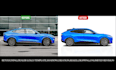 car photo editing,retouch, reflection,car image modify