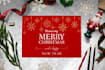 create new year christmas flyer, christmas gift cards,dj birthday party flyer