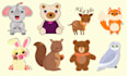 create cute element vector illustration