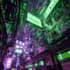 draw a cyberpunk synthwave city for you