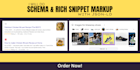 optimize on page SEO with schema markup and rich snippets