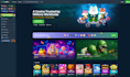 design web3 crypto gaming website UI and game art