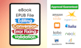 do ebook epub file error fixing validation formatting editing conversion